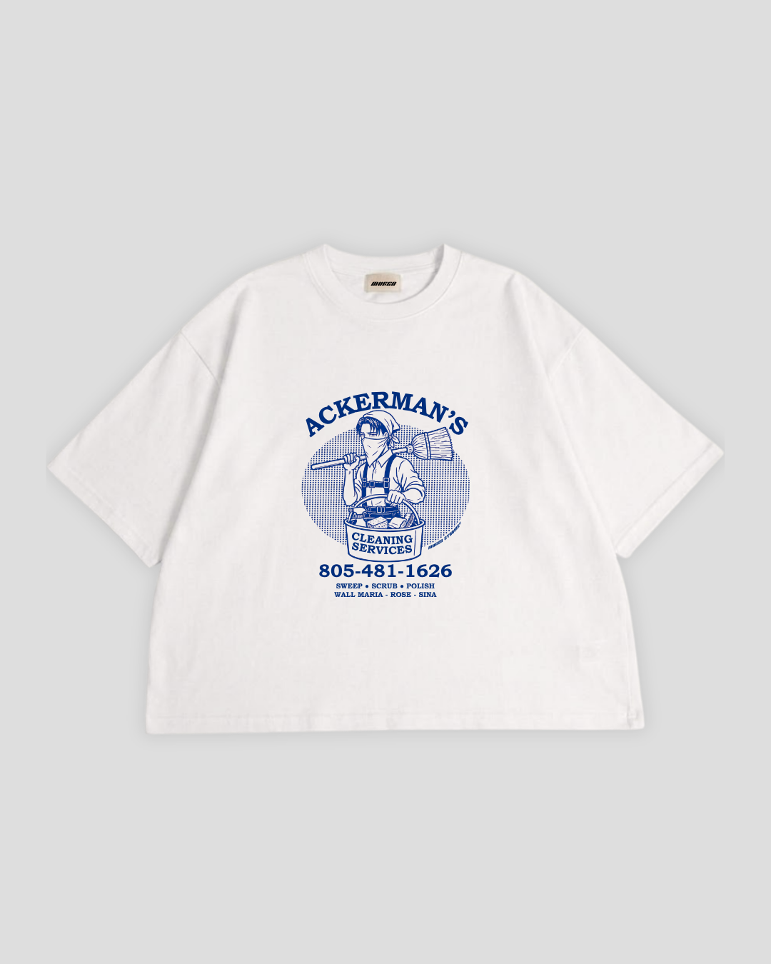 Ackerman's Cleaning Services Tee — vista 2
